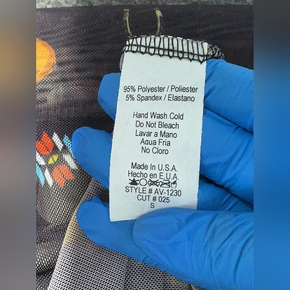 Avery Apparel Cowboy Boots & Saddles Mesh Top Size S NWT - Picture 8 of 8